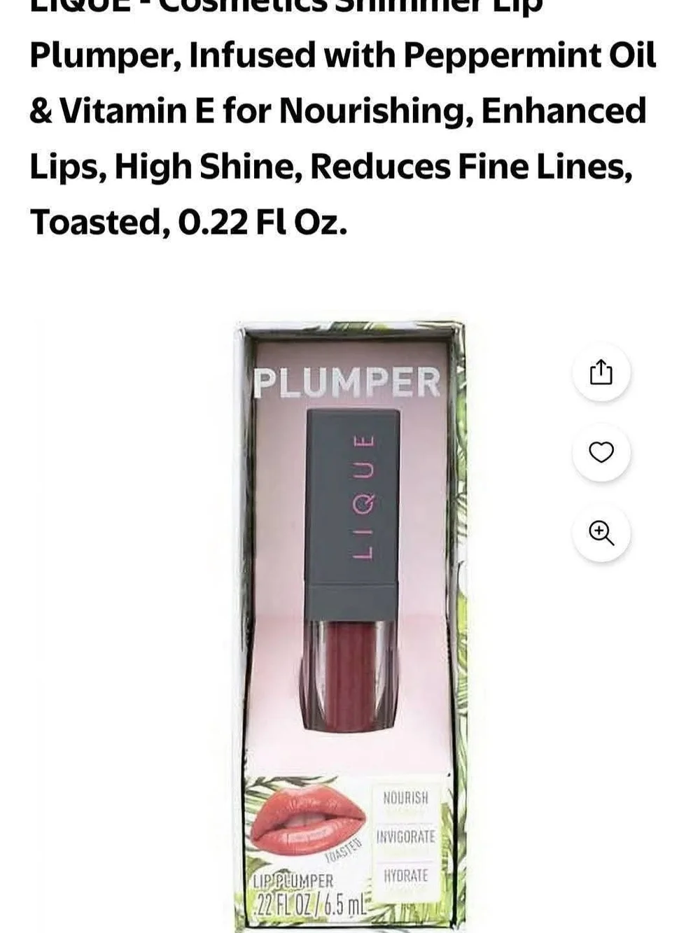 Set Of 2....Shimmer Lip Plumper - Toasted (Deep Rose)